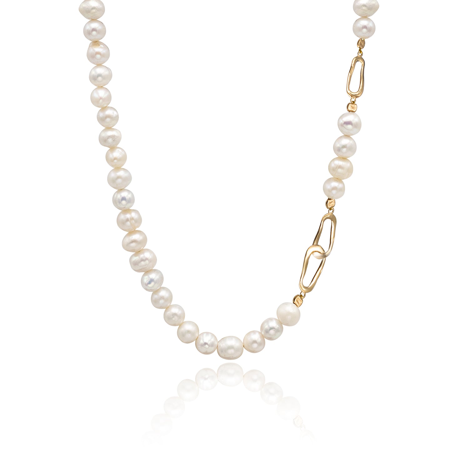 Colier perle aur Perfectly Imperfect