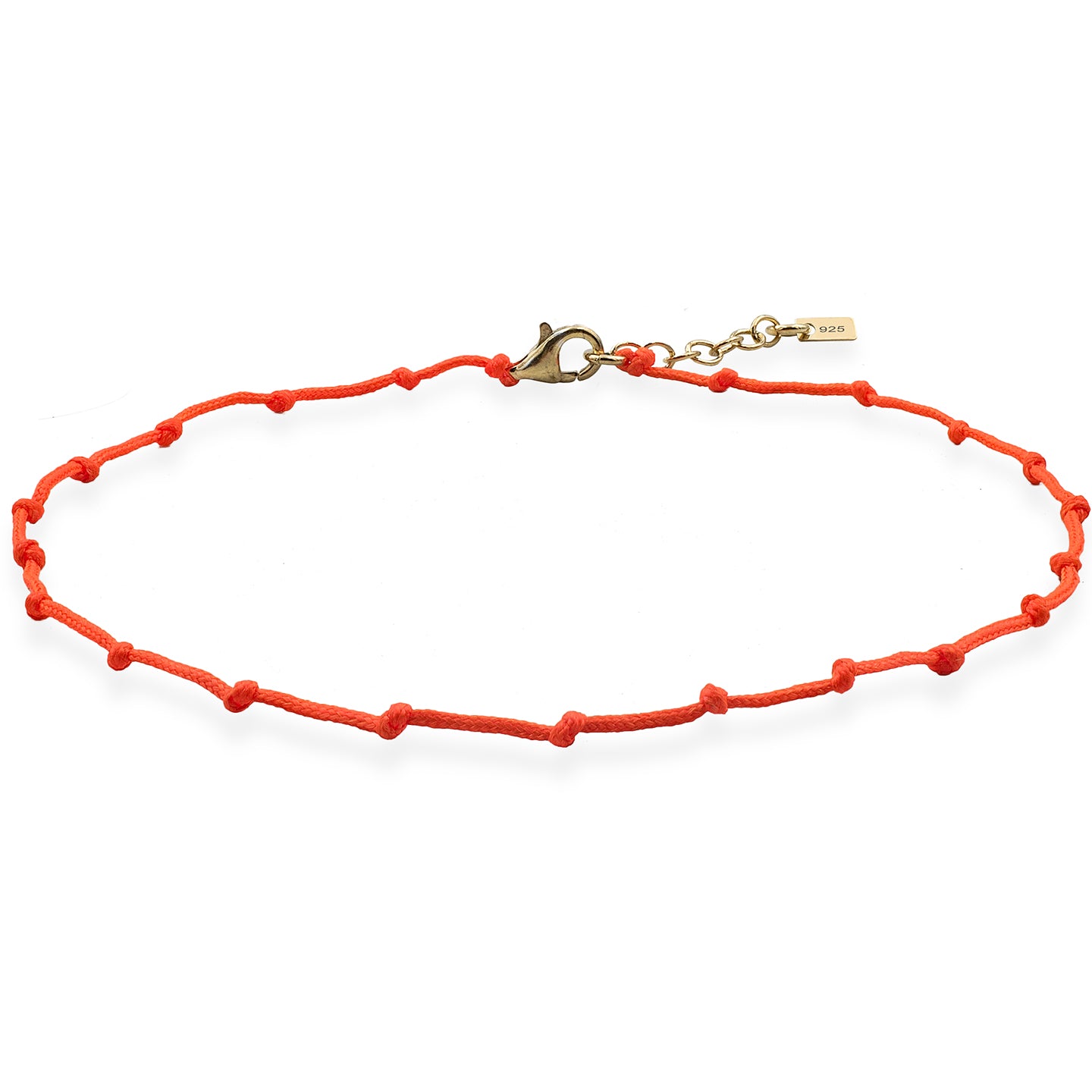 Bratara de picior argint Untold Vibes - placata aur galben 18K