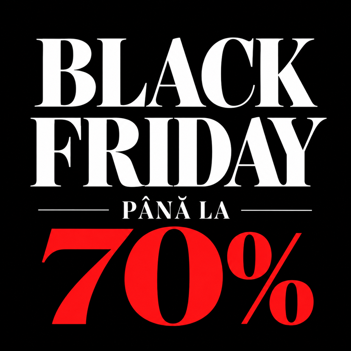 BLACK FRIDAY la bijuterii