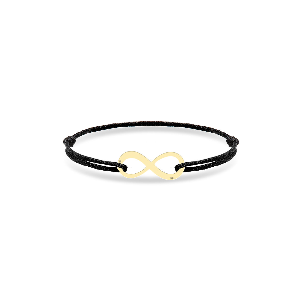 Inel Martisor Aur 14K, snur reglabil si infinit
