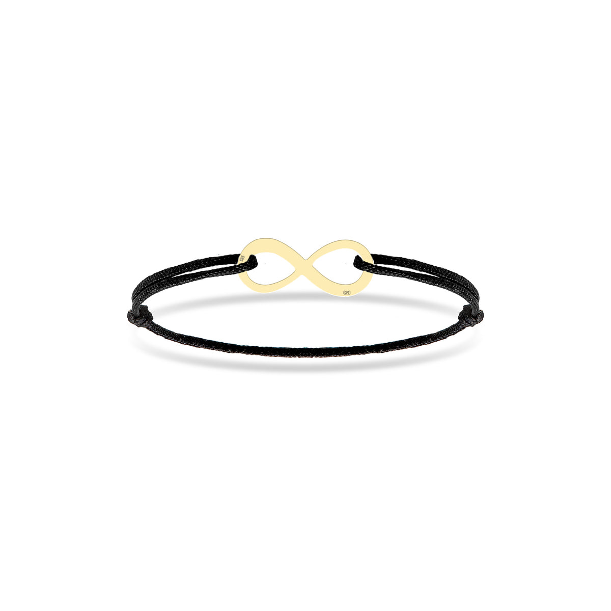 Inel Martisor Aur 14K, snur reglabil si infinit