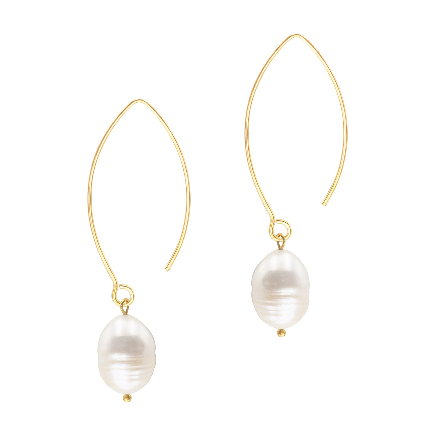 Cercei lungi Argint 925 Premium dama - perle de cultura