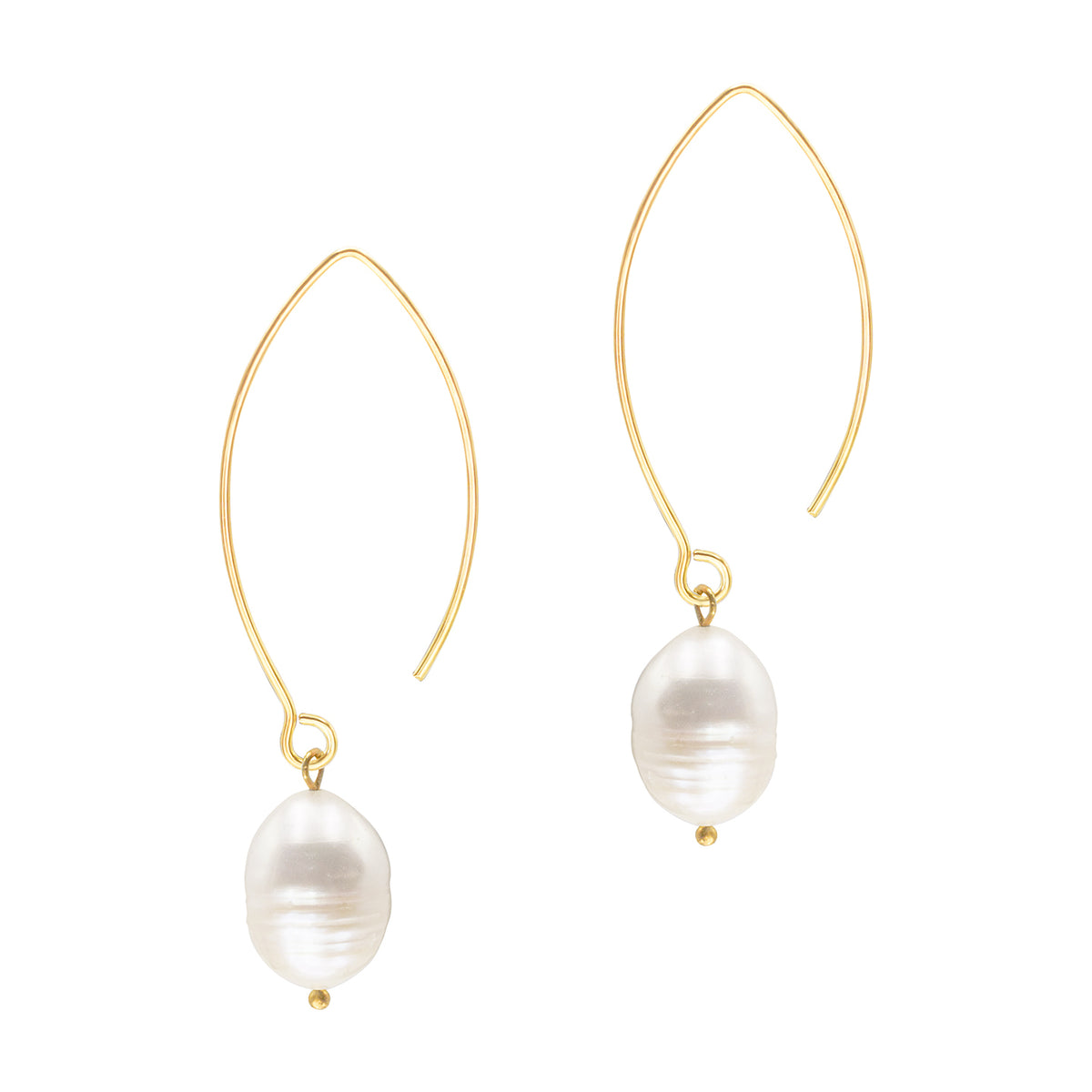 Cercei lungi Argint 925 Premium dama - perle de cultura