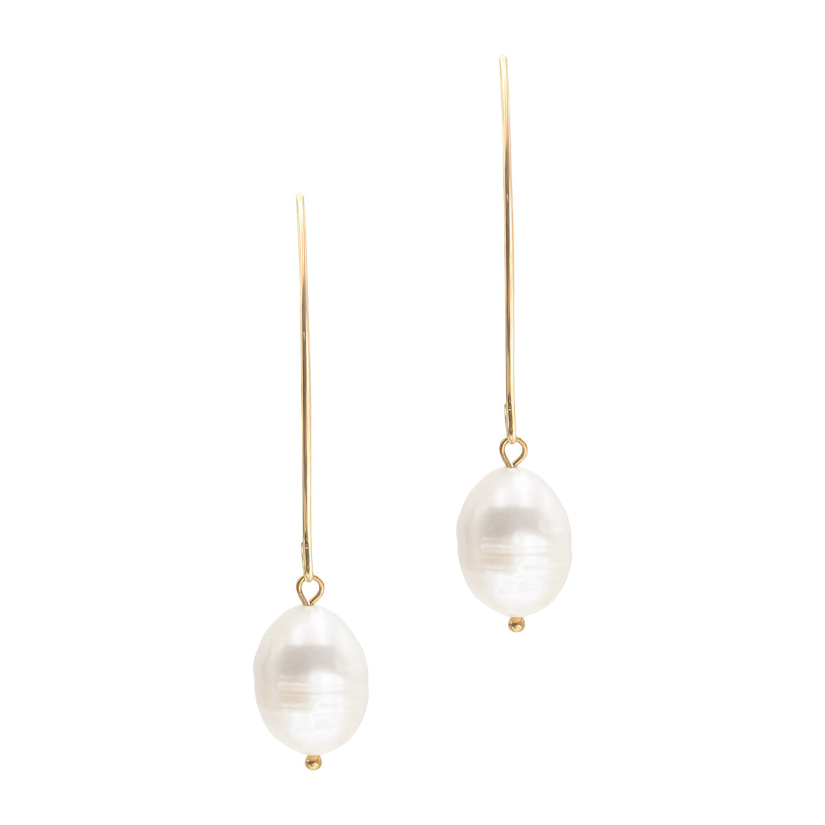 Cercei lungi Argint 925 Premium dama - perle de cultura