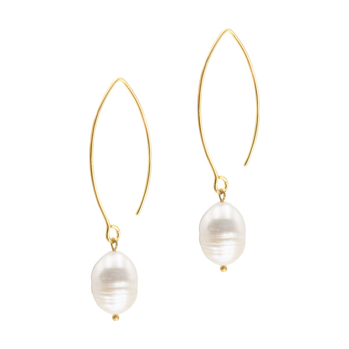 Cercei lungi Argint 925 Premium dama - perle de cultura