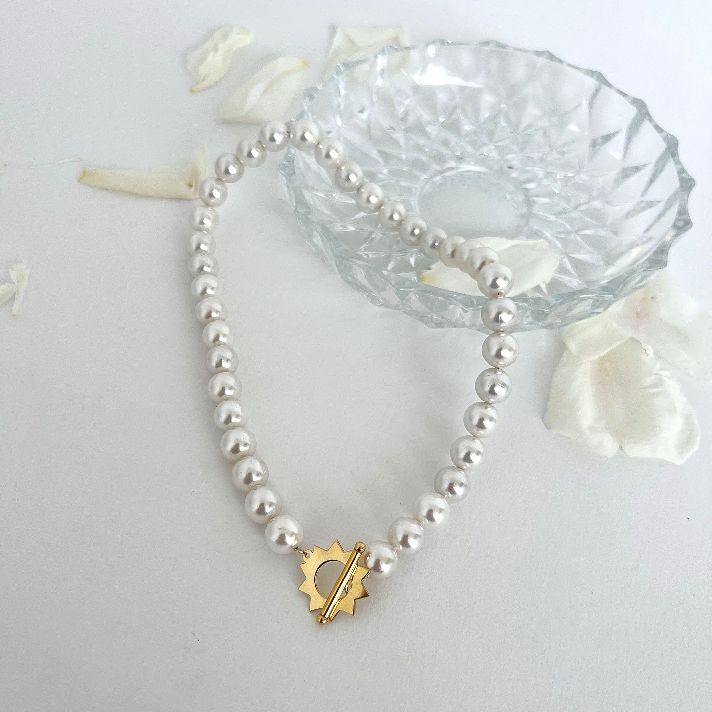 Colier perle scoica argint Mystical Treasure