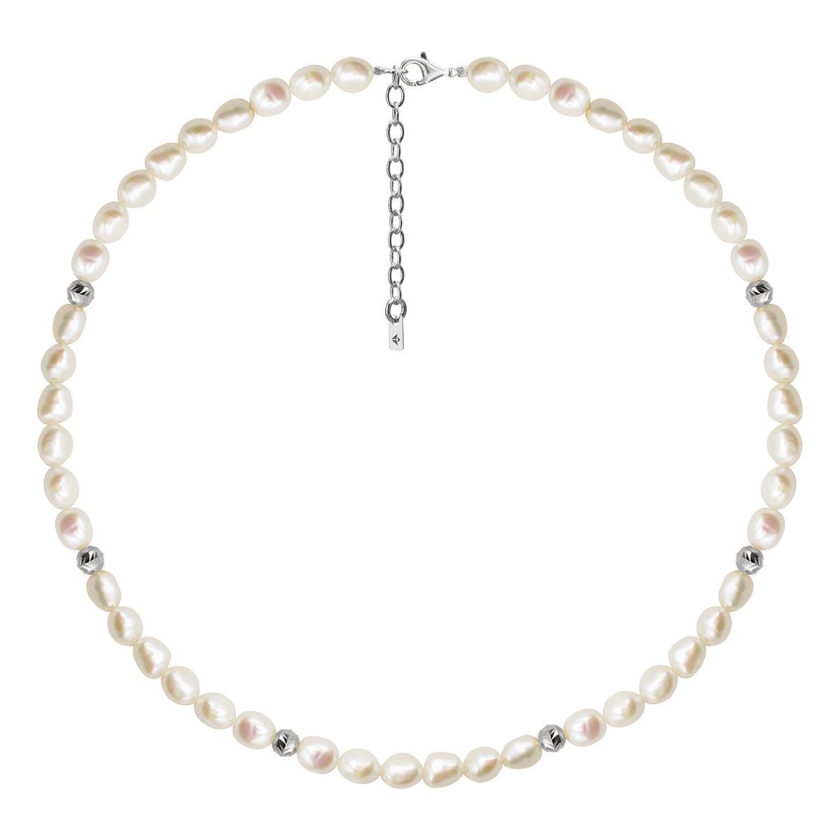 Colier perle argint Won't Stop