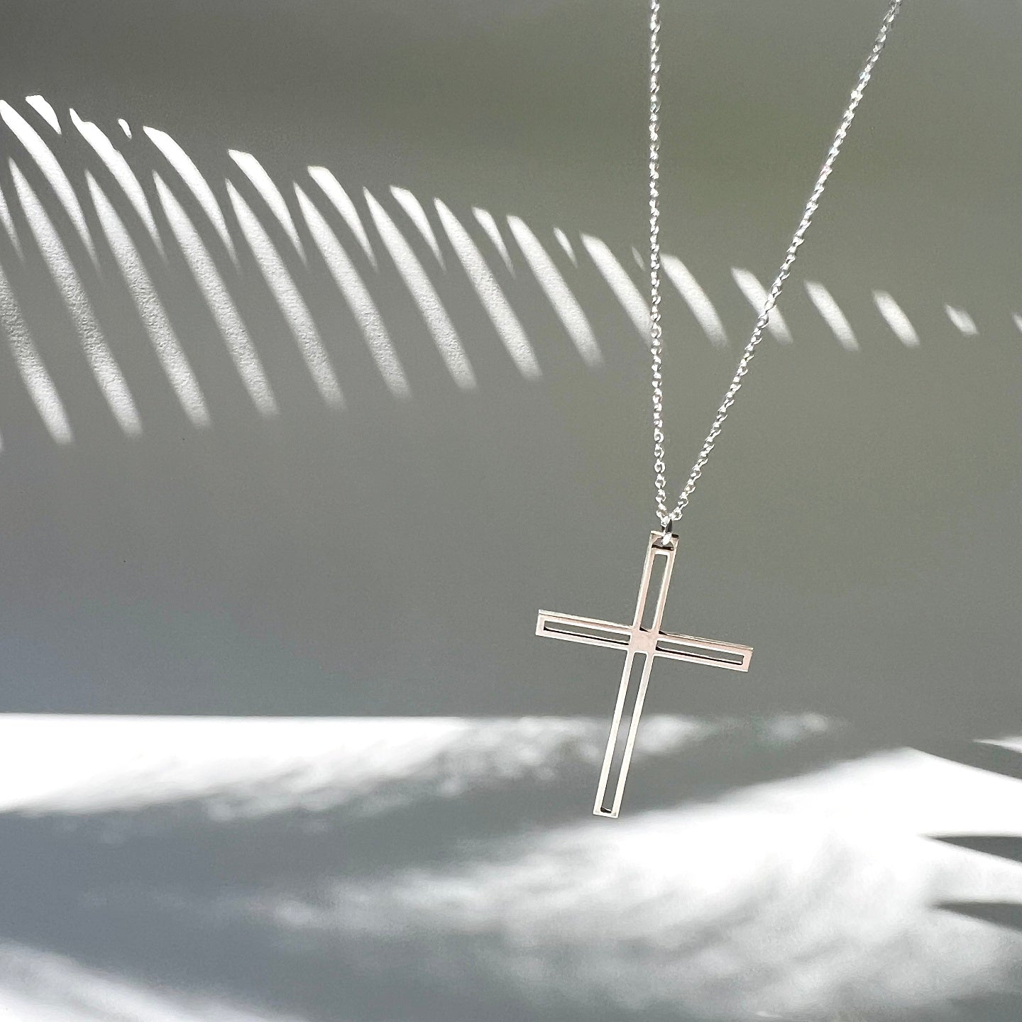 Lantisor argint cu cruciulita Hope & Faith