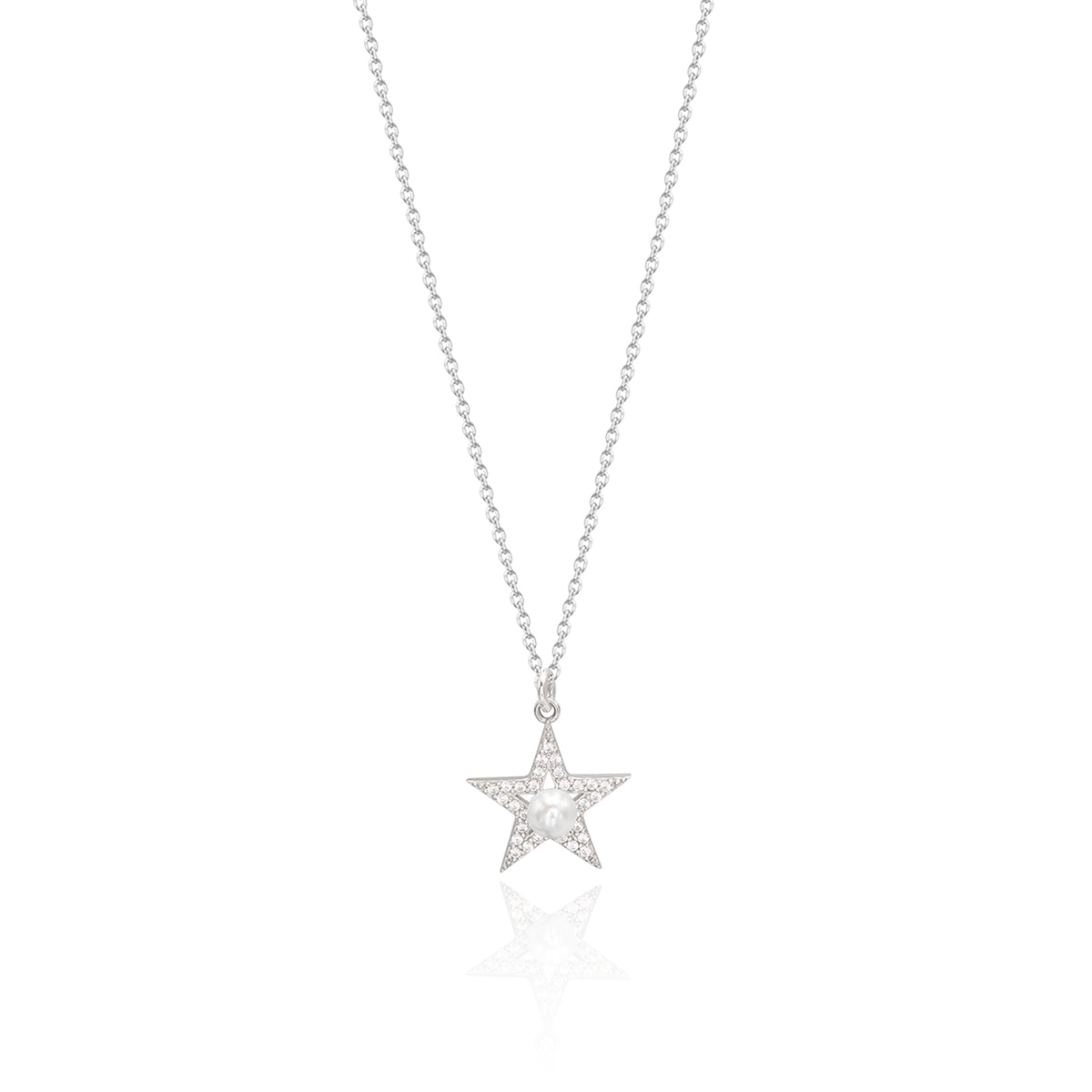 Lantisor argint cu stea To The Stars