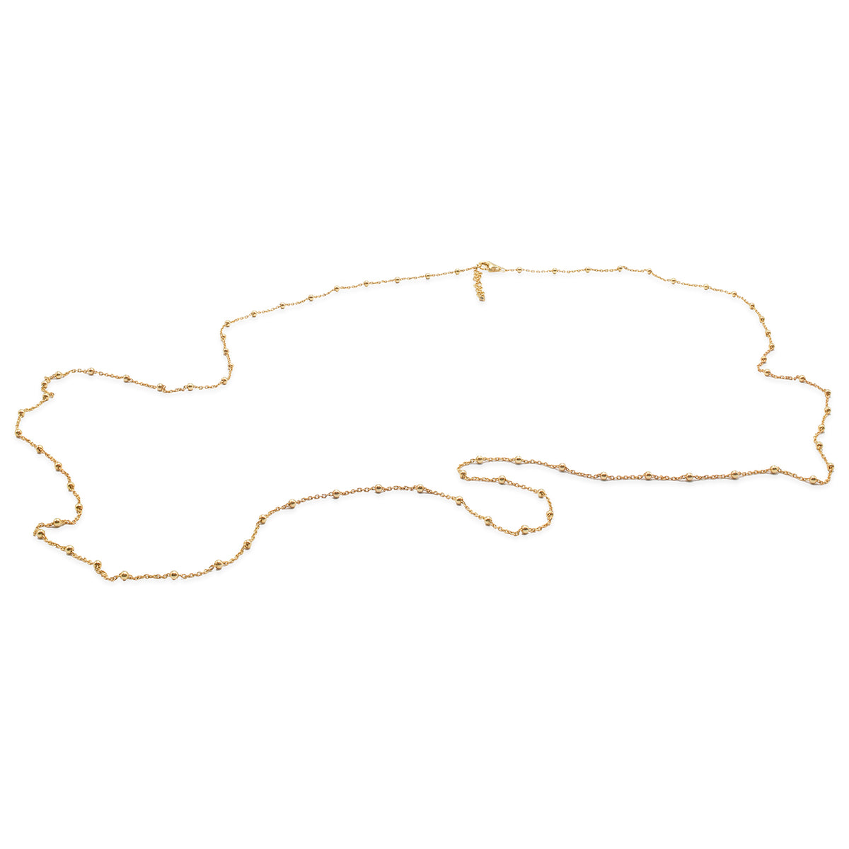Lantisor lung argint Your Own Magic - placat aur galben 18K