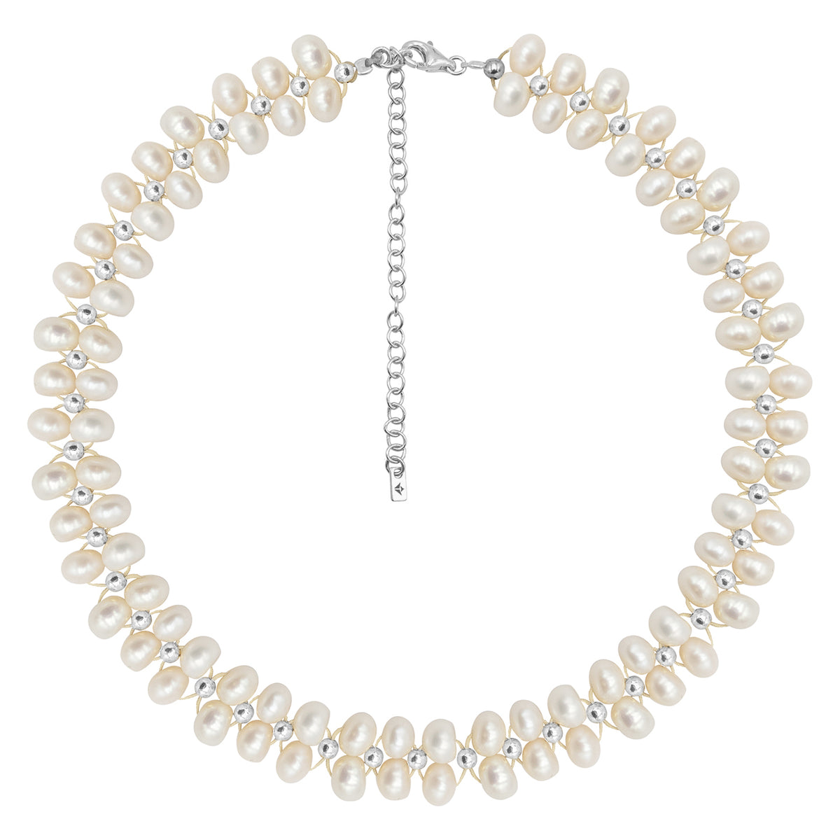 Colier perle argint Bohemian Rhapsody