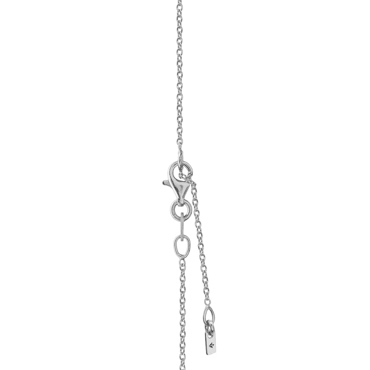 Lantisor argint cu perla Single Pearl