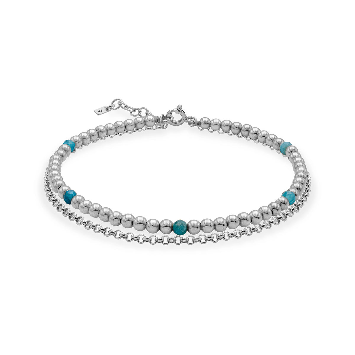 Bratara dubla argint Oriental Night