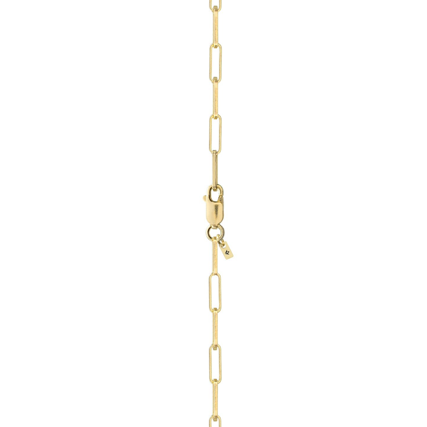 Lantisor argint cu banut Retro Dance - placat aur galben 18K