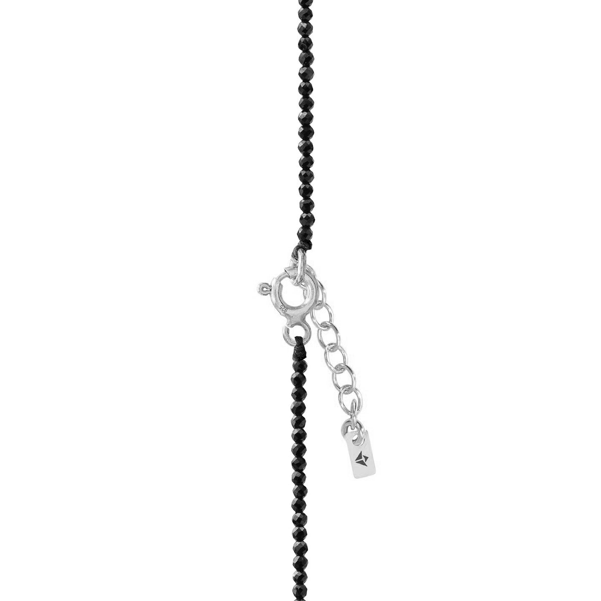 Colier cu pietre negre Blacky Black si cristal