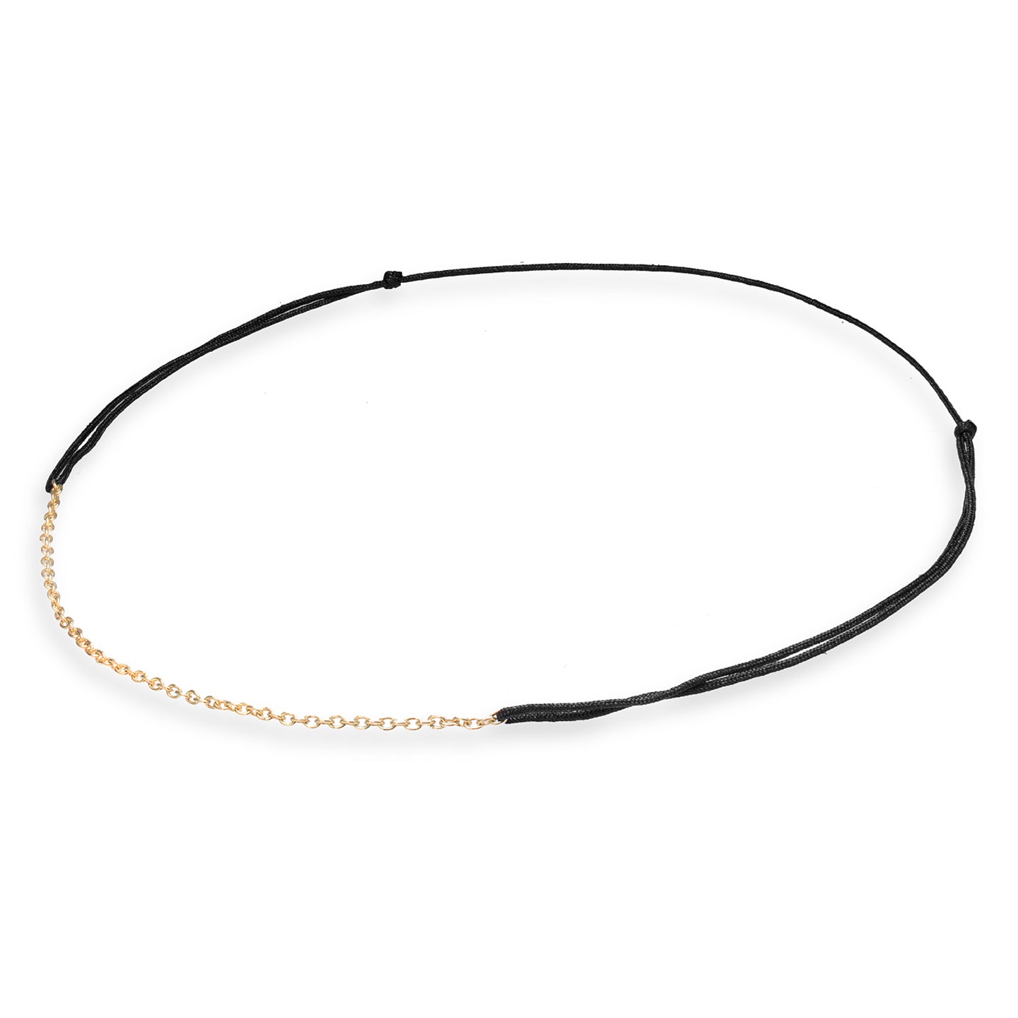 Bratara de picior argint Sweet Soul - placata aur galben 18K