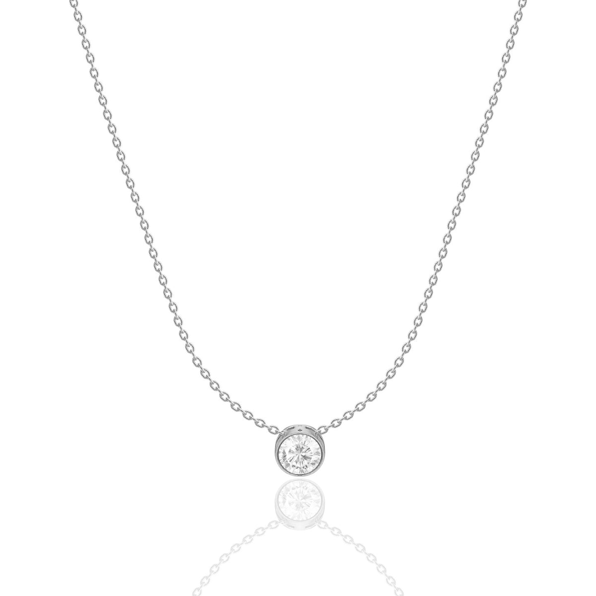 Lantisor argint Swarovski Sparkle