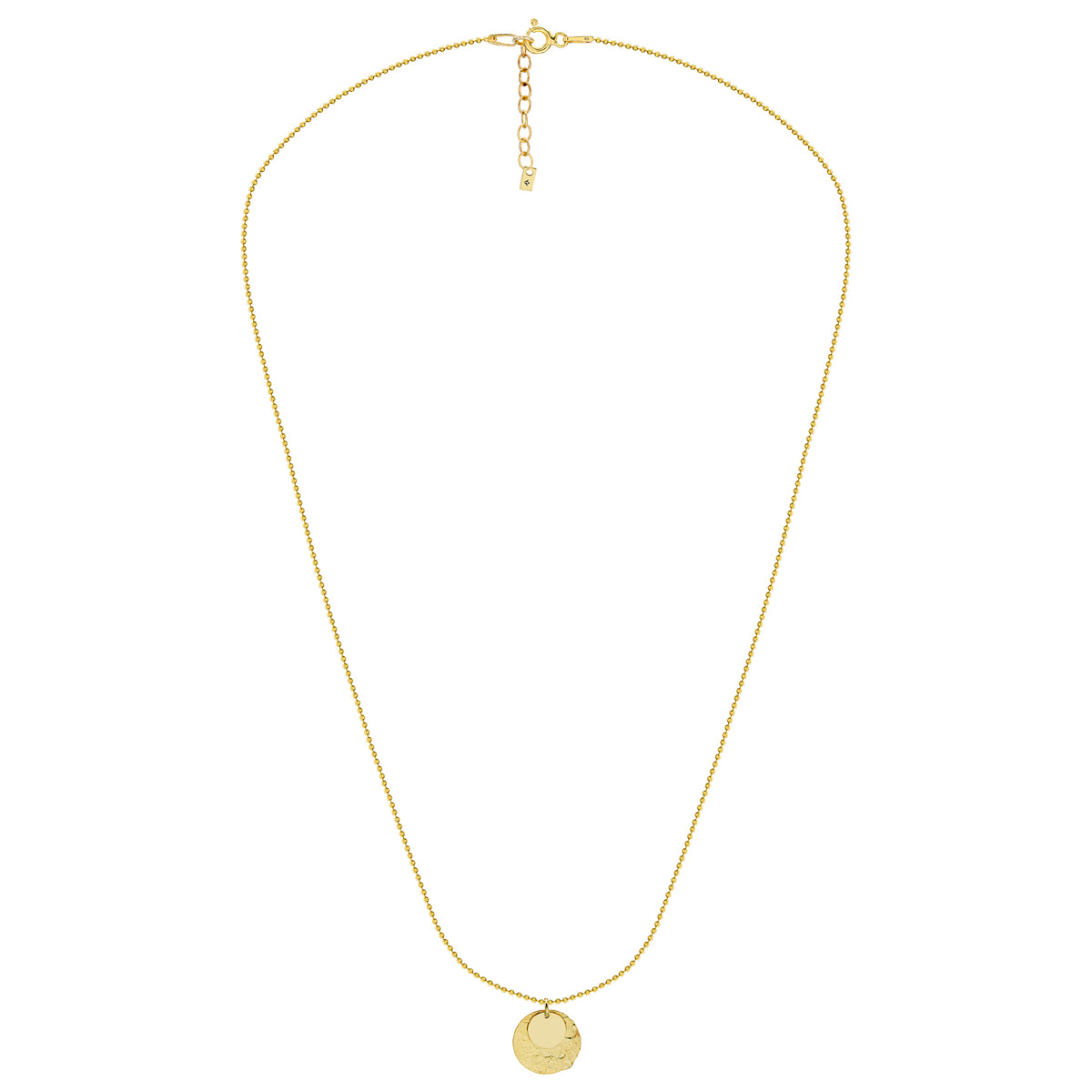 Lantisor argint Dream Catcher - placat aur galben 18K