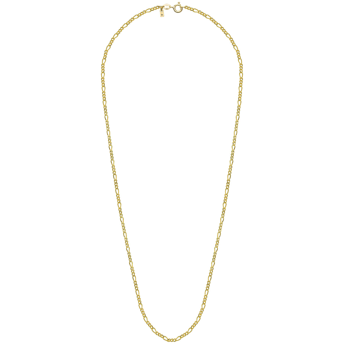 Lant argint barbati Ray - placat aur galben 18K