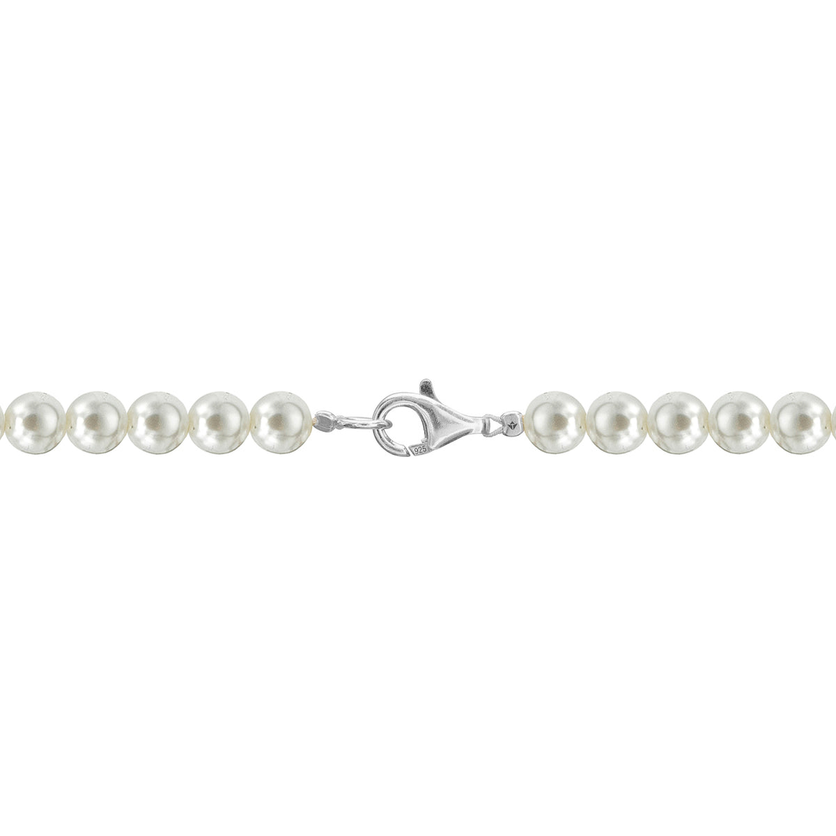 Colier lung perle scoica si argint Mermaid Pearls