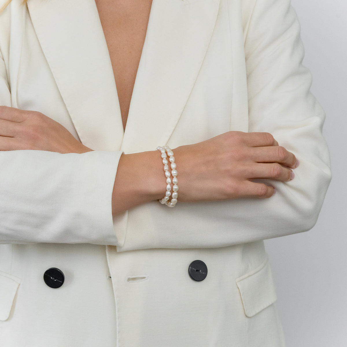 Bratara perle aur Classy Pearls
