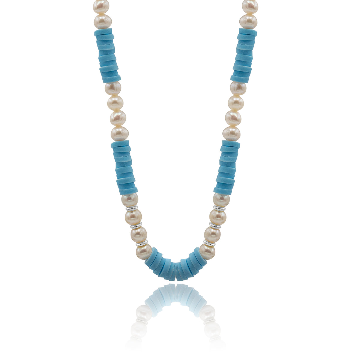 Colier perle argint Kind World