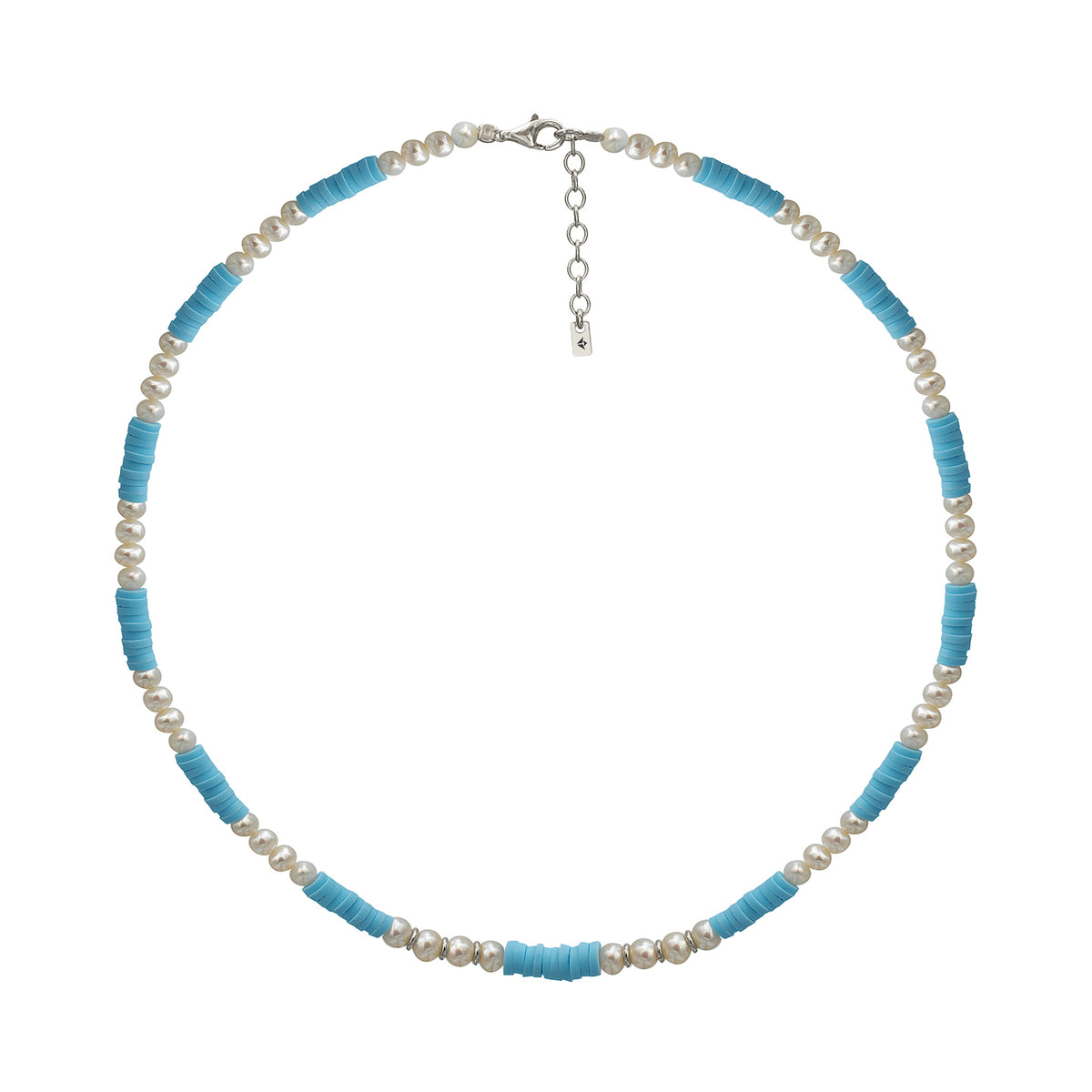 Colier perle argint Kind World