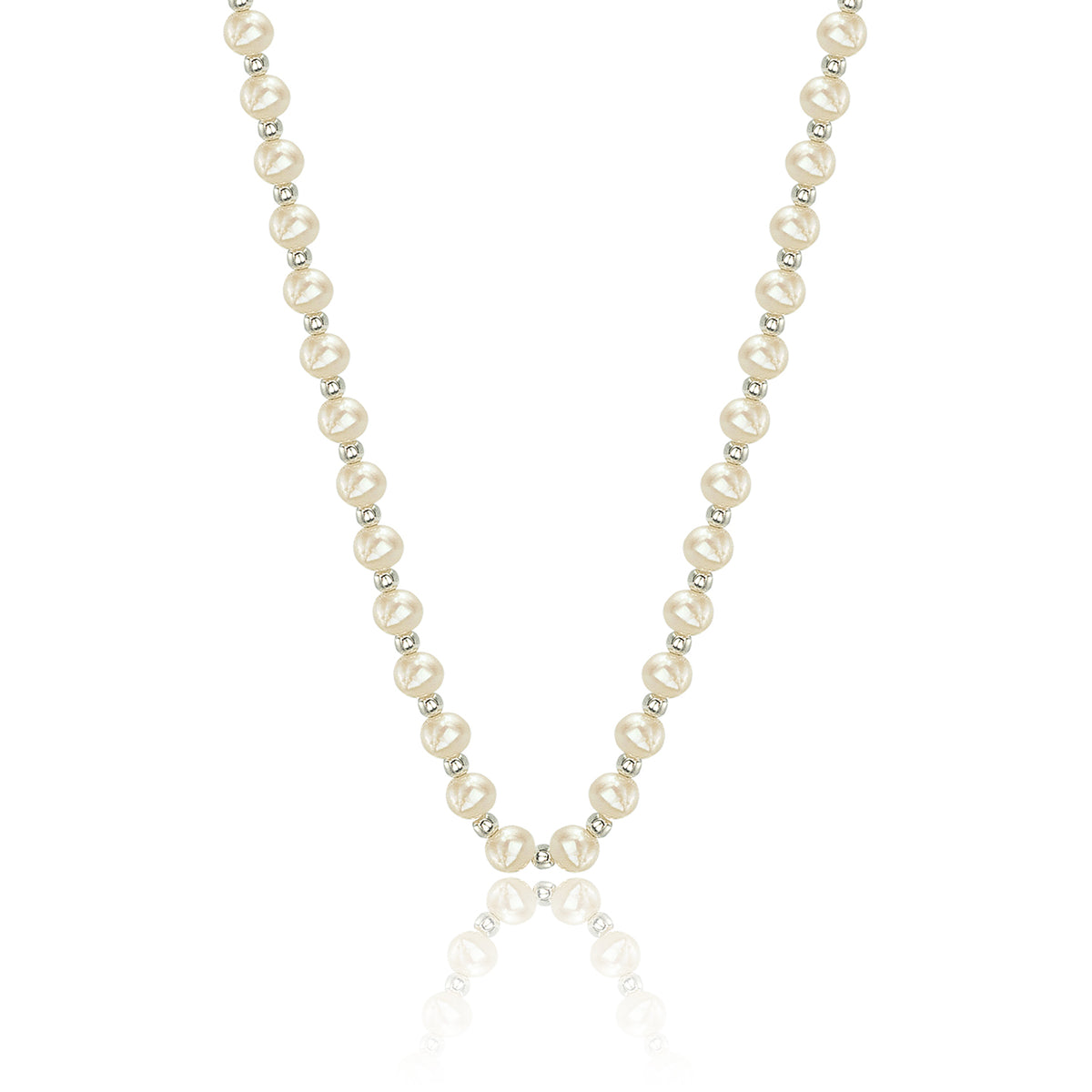 Colier perle si bilute argint Million Pearls