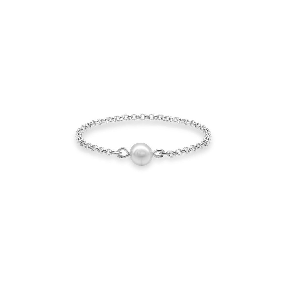 Inel argint cu perla Pearl Me Up