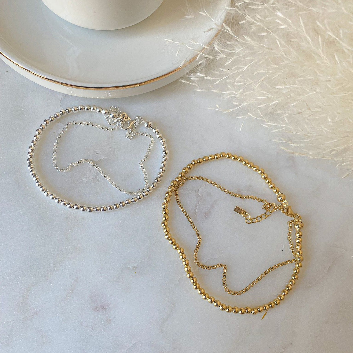 Bratara argint Dare to Dazzle - placat aur galben 18K