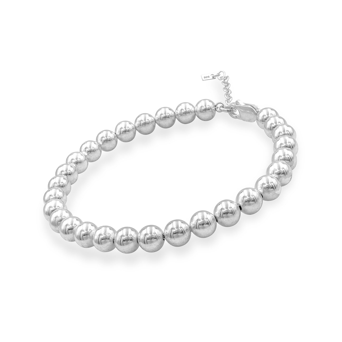 Delistat_Bratara cu bilute argint Molecule Six