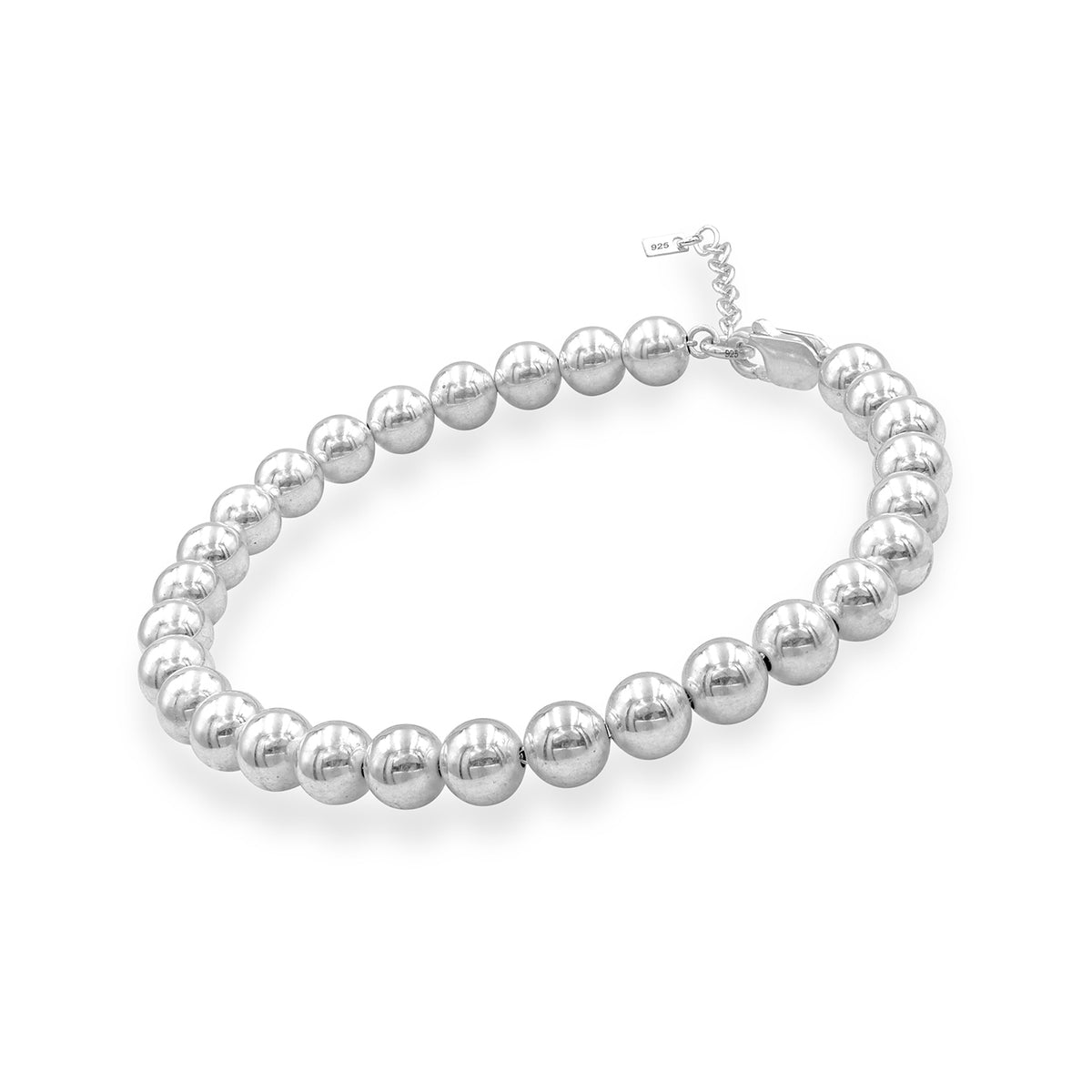 Delistat_Bratara cu bilute argint Molecule Six