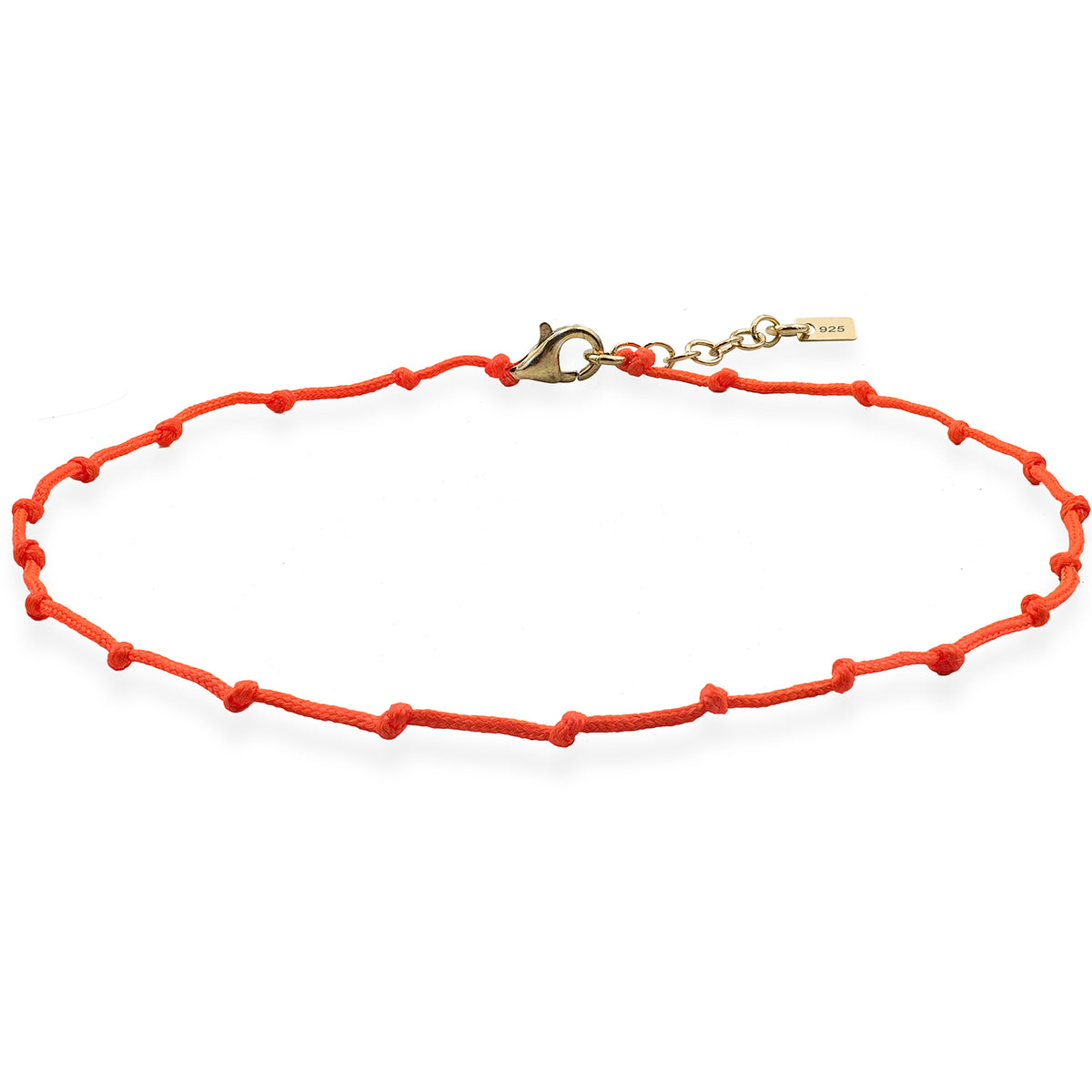 Bratara de picior argint Untold Vibes - placata aur galben 18K