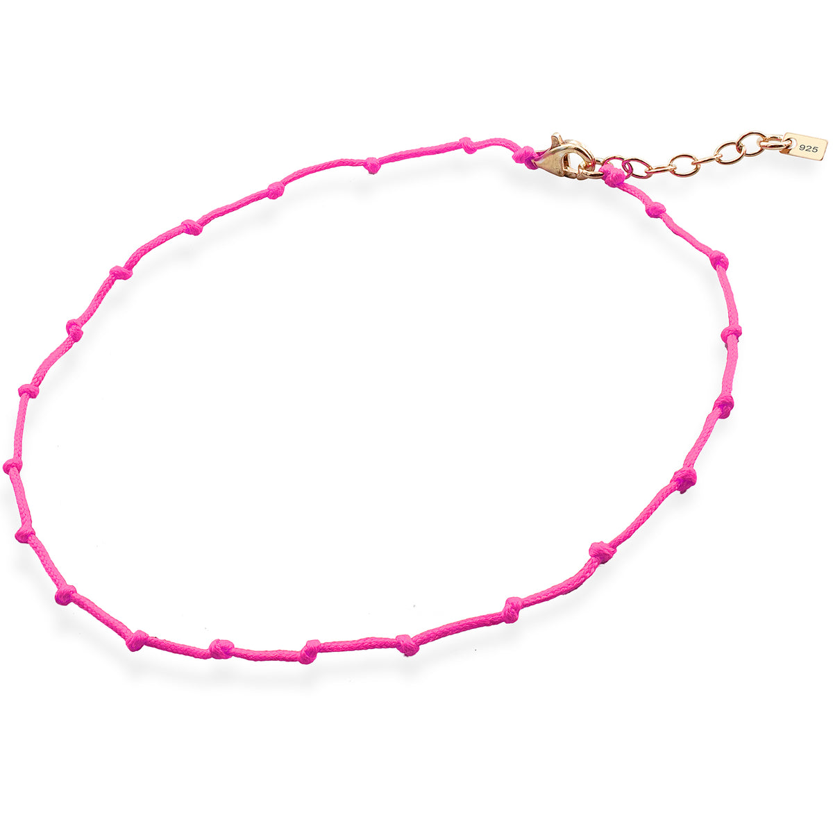 Bratara de picior argint Untold Vibes - placata aur galben 18K