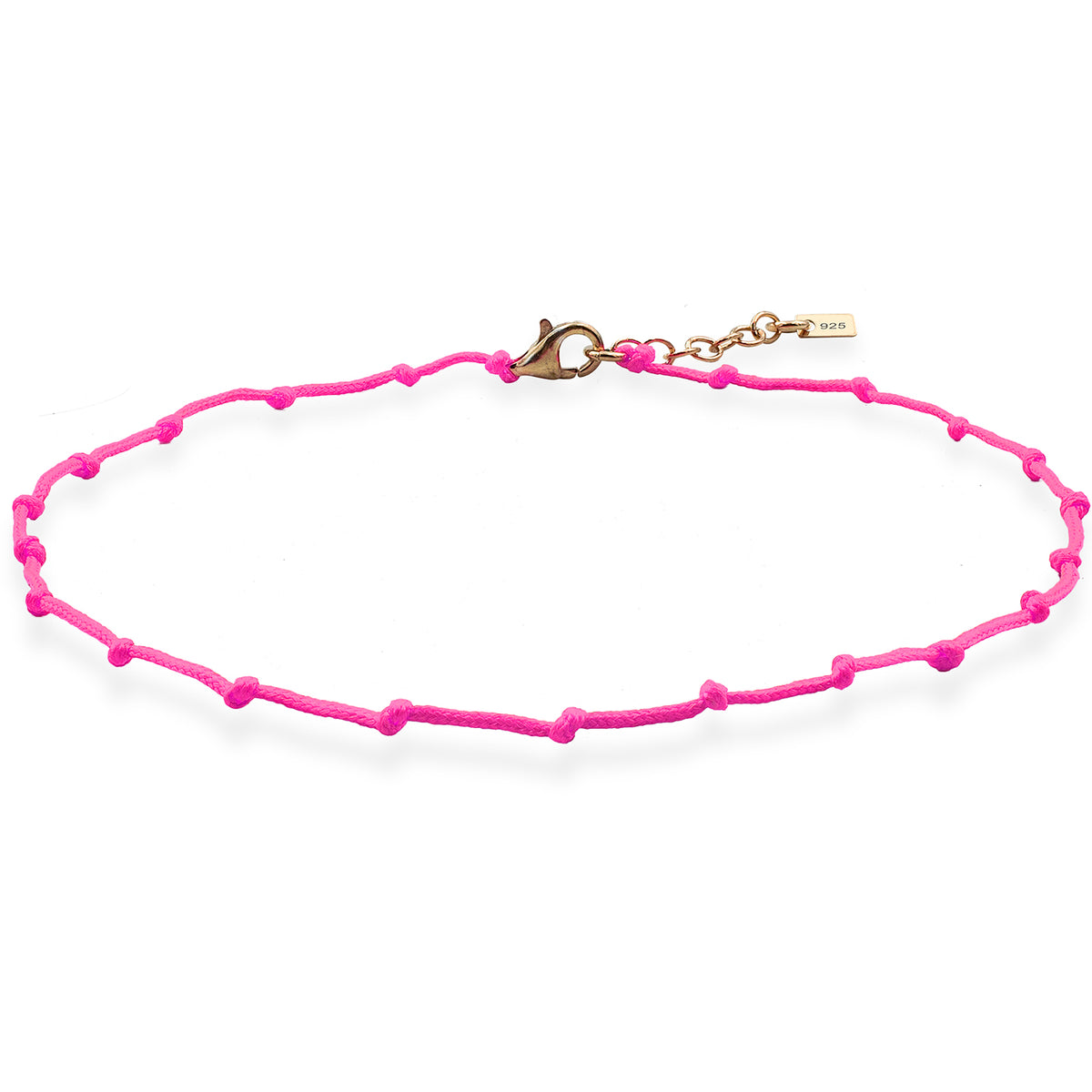 Bratara de picior argint Untold Vibes - placata aur galben 18K