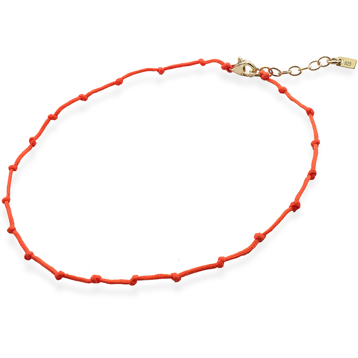Bratara de picior argint Untold Vibes - placata aur galben 18K