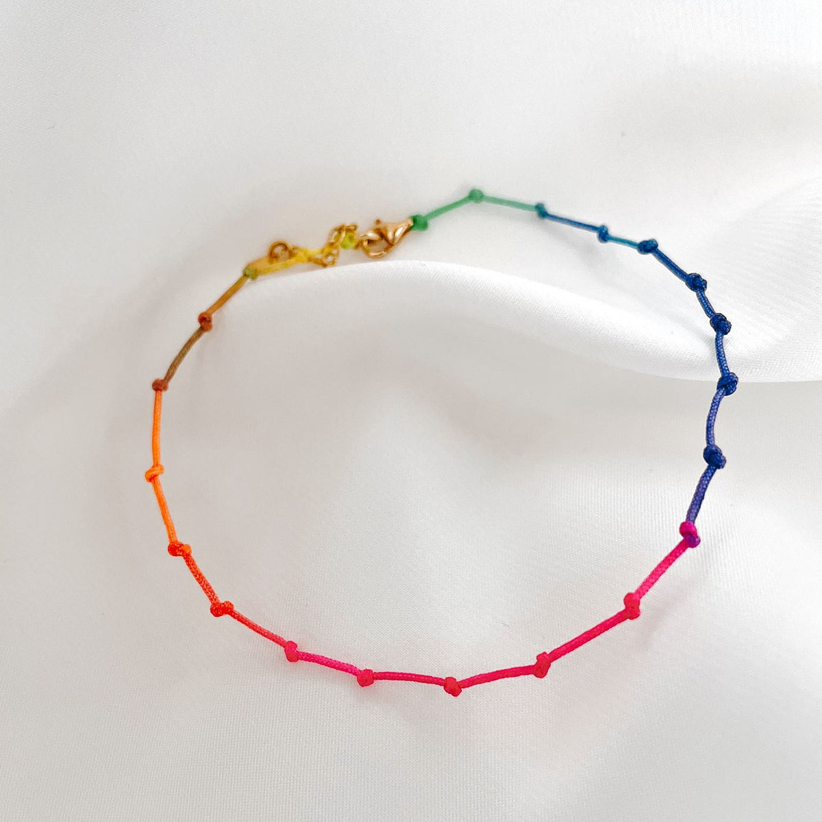 Bratara de picior argint Untold Vibes - placata aur galben 18K