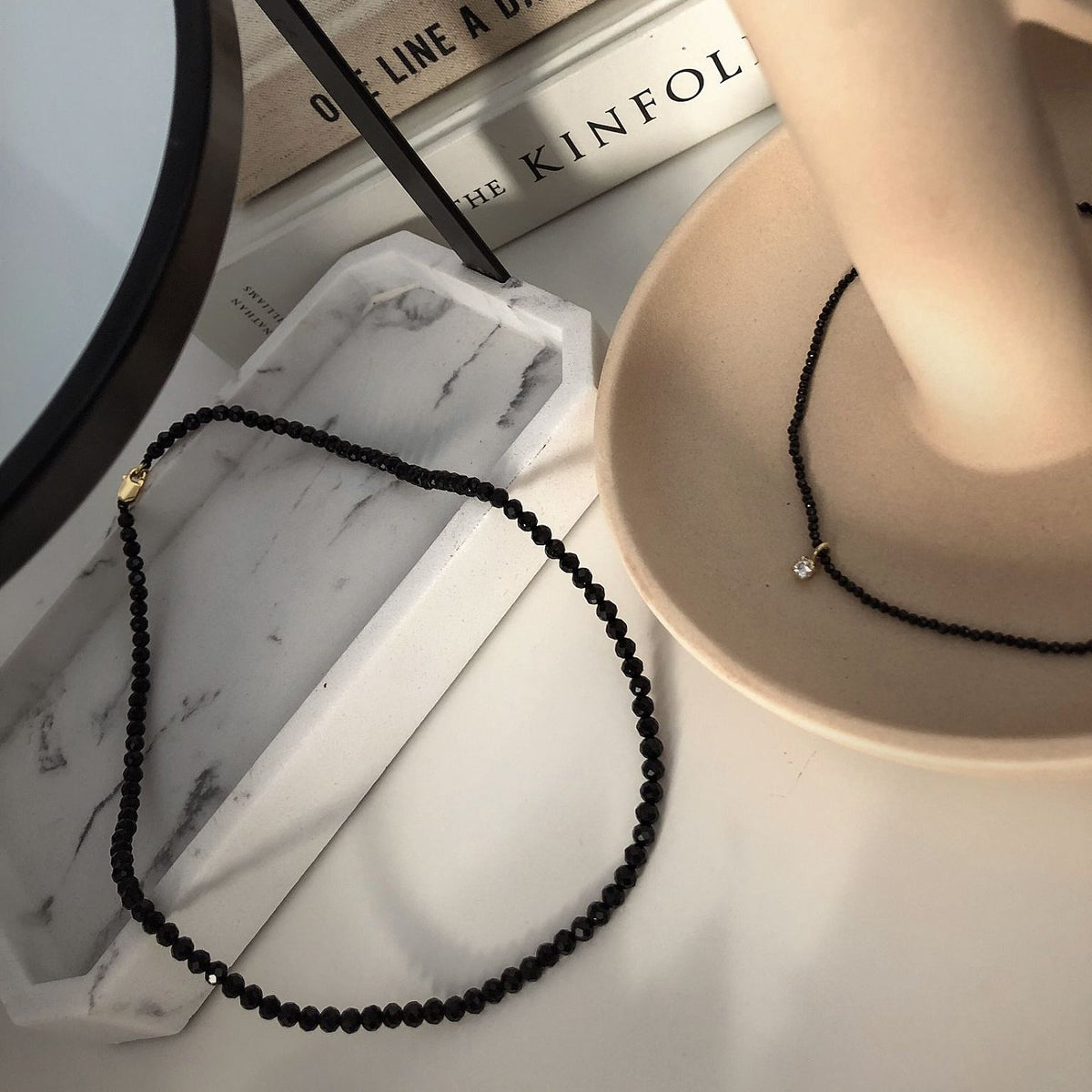 Colier cu onix negru Back to Black